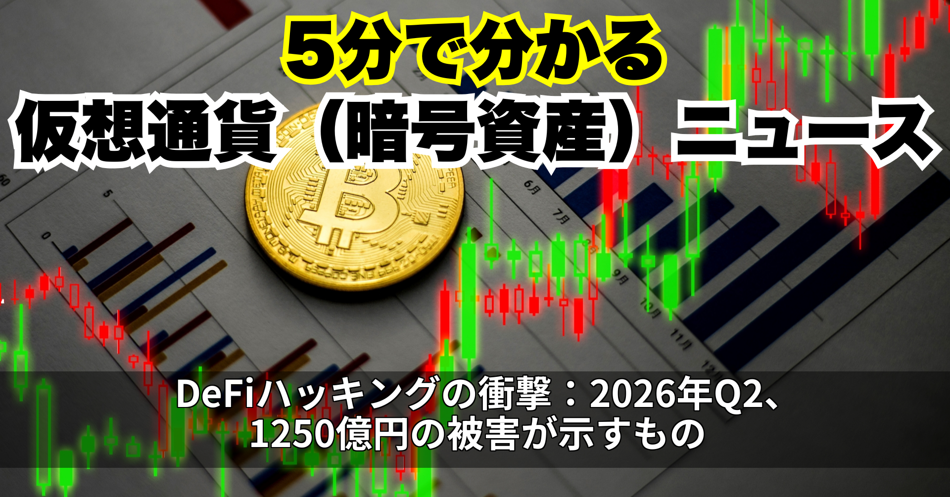 DeFiハッキングの衝撃:2026年Q2、1250億円の被害が示すもの