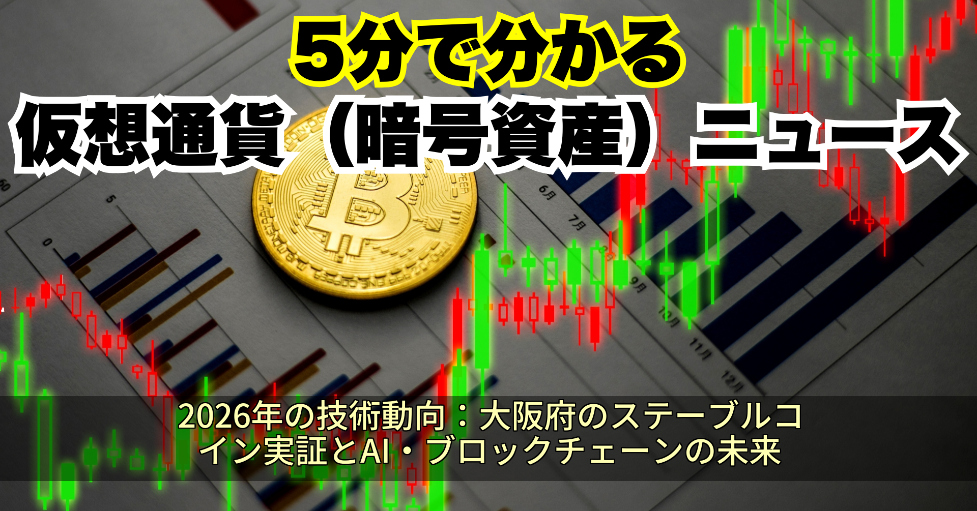 2026年の技術動向:大阪府のステーブルコイン実証とAI・ブロックチェーンの未来